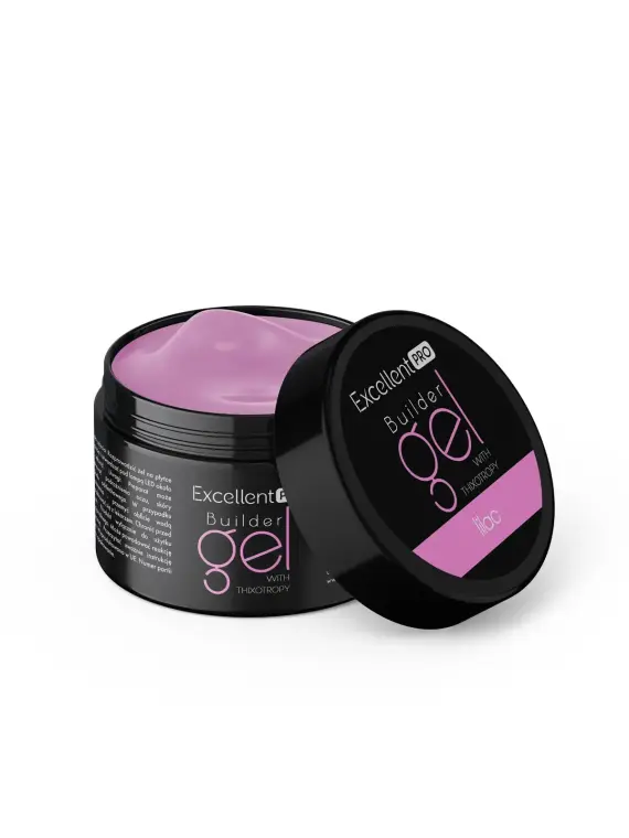 Excellent PRO Builder gel with thixotropy lilac 50g