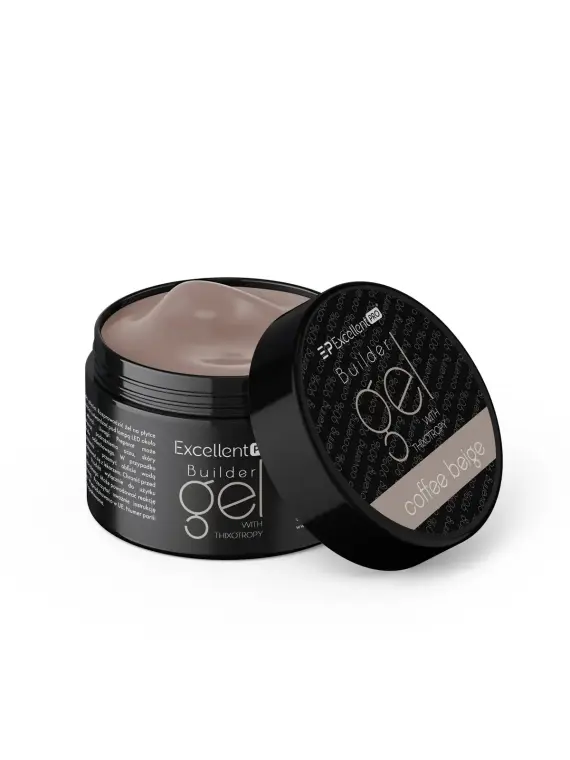 Excellent PRO Builder gel with thixotropy coffee beige 50g