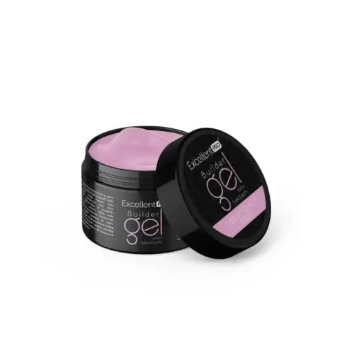 Excellent PRO Builder Gel With Thixotropy Natural Look Rose 50g