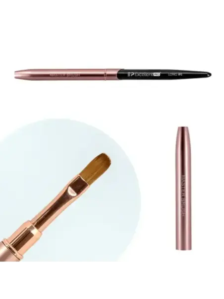 Excellent PRO Pędzelek Long 6 (Pink&Black)