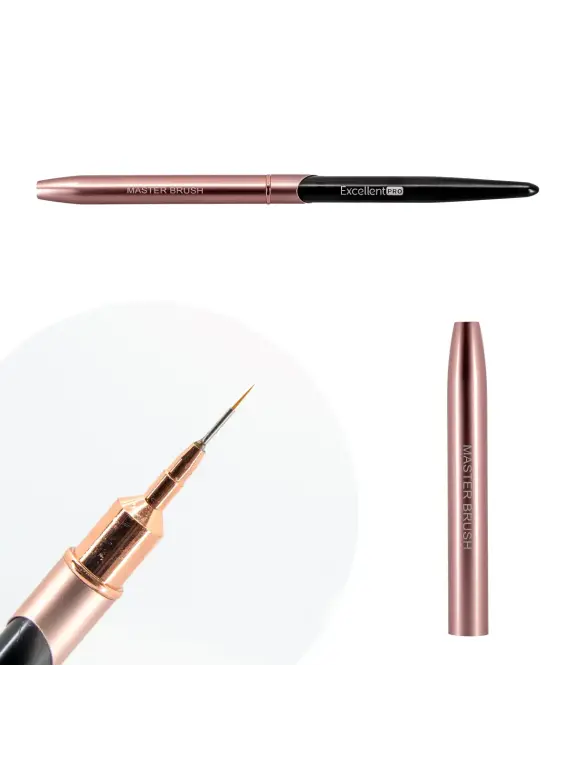 Excellent PRO Pędzelek do zdobień 5mm (Pink&Black)