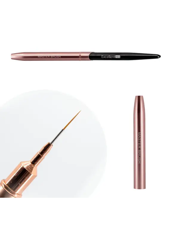 Excellent PRO Pędzelek do zdobień 11mm (Pink&Black)