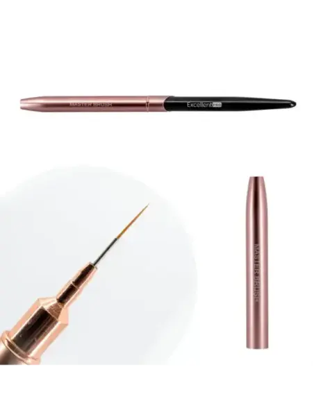 Excellent PRO Pędzelek do zdobień 11mm (Pink&Black)