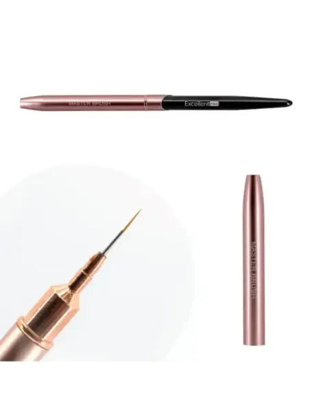Excellent PRO Pędzelek do zdobień 7mm (Pink&Black)