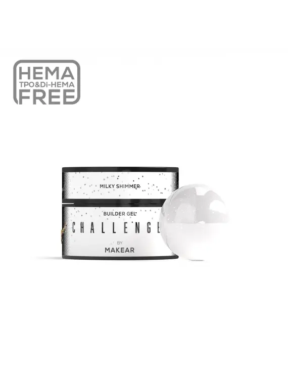Challengel Shimmer Milky HG11 - żel budujący 15ml