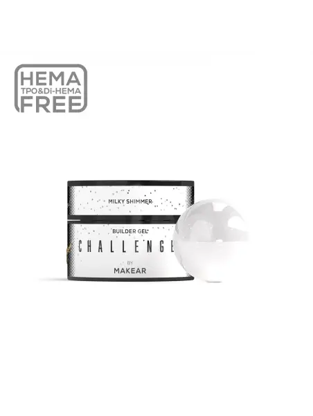 Challengel Shimmer Milky HG11 - żel budujący 50ml