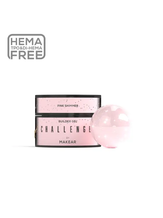 Challengel Shimmer Pink HG13 - żel budujący 50ml