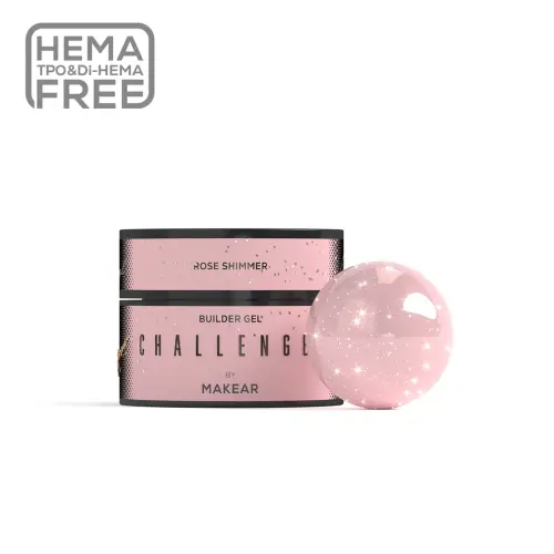 Challengel Shimmer Rose HG14 - żel budujący 50ml