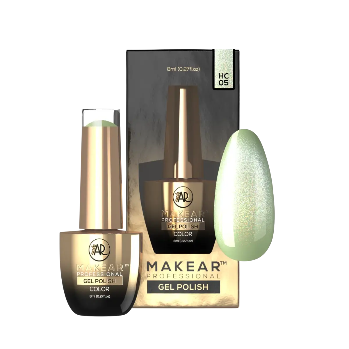 HC05 Holo Cat Eye - Lakier Hybrydowy Makear