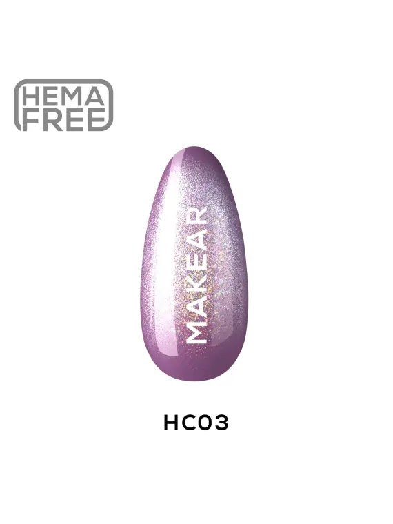 HC03 Holo Cat Eye - Lakier Hybrydowy Makear
