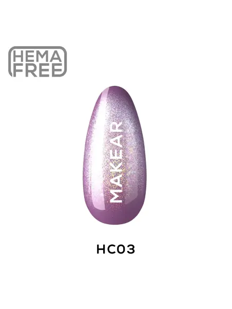 HC03 Holo Cat Eye - Lakier Hybrydowy Makear