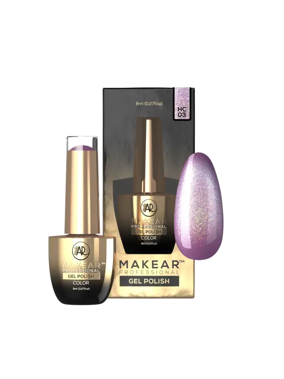 HC03 Holo Cat Eye - Lakier Hybrydowy Makear