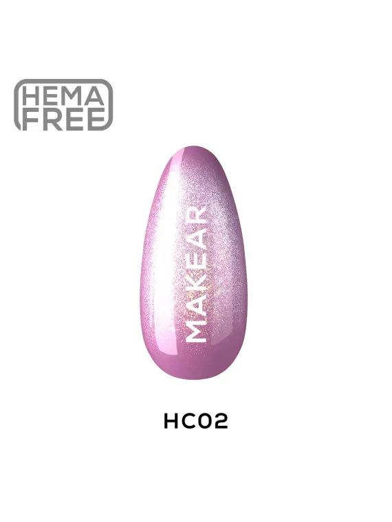 HC02 Holo Cat Eye - Lakier Hybrydowy Makear