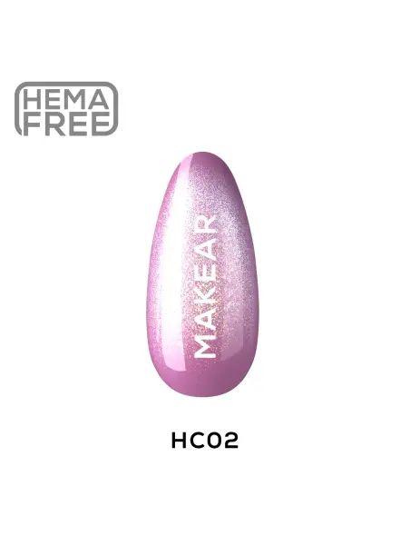 HC02 Holo Cat Eye - Lakier Hybrydowy Makear