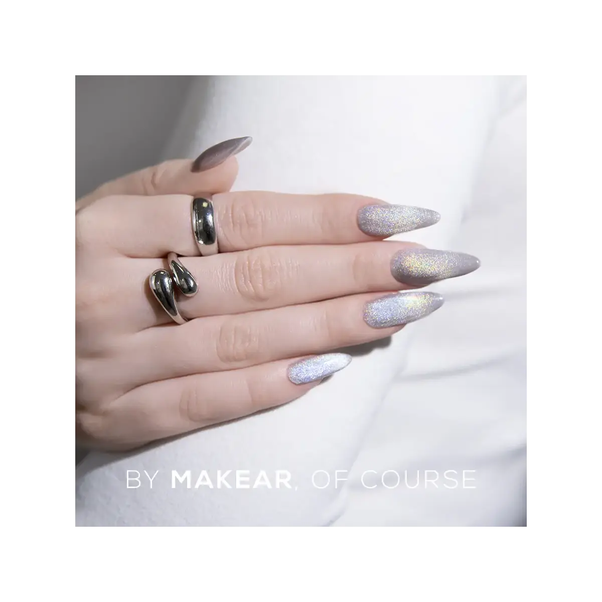 HC01 Holo Cat Eye - Lakier Hybrydowy Makear