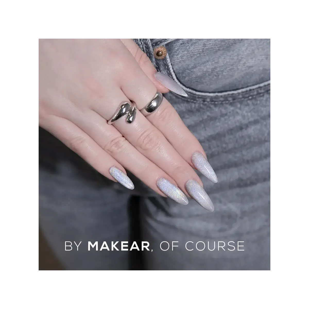HC01 Holo Cat Eye - Lakier Hybrydowy Makear