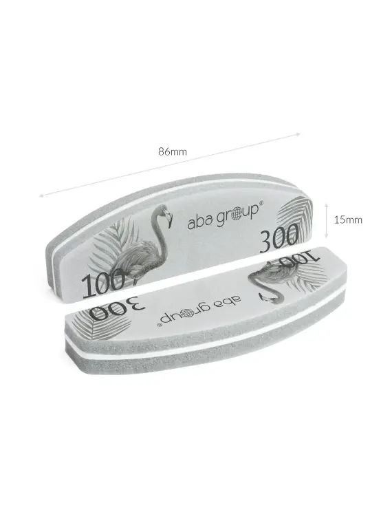 Aba Group Mini Sweet Polerka matująco-wygładzająca PÓŁKSIĘŻYC 100/300 - FLAMING