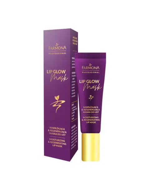 LIP GLOW MASK Nawilżająca&Regenerująca maska do ust 12ml