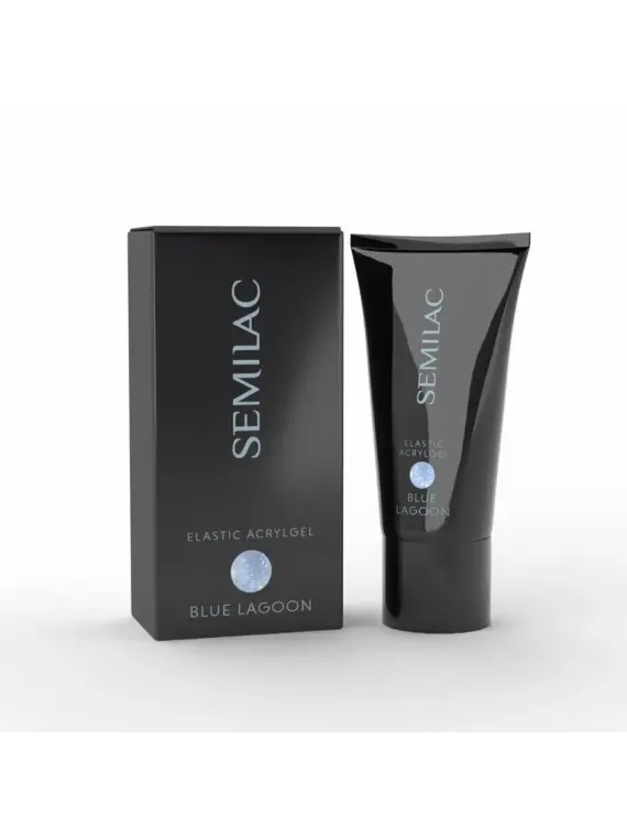 Semilac Akrylożel Elastic Acrylgel Blue Lagoon 30g