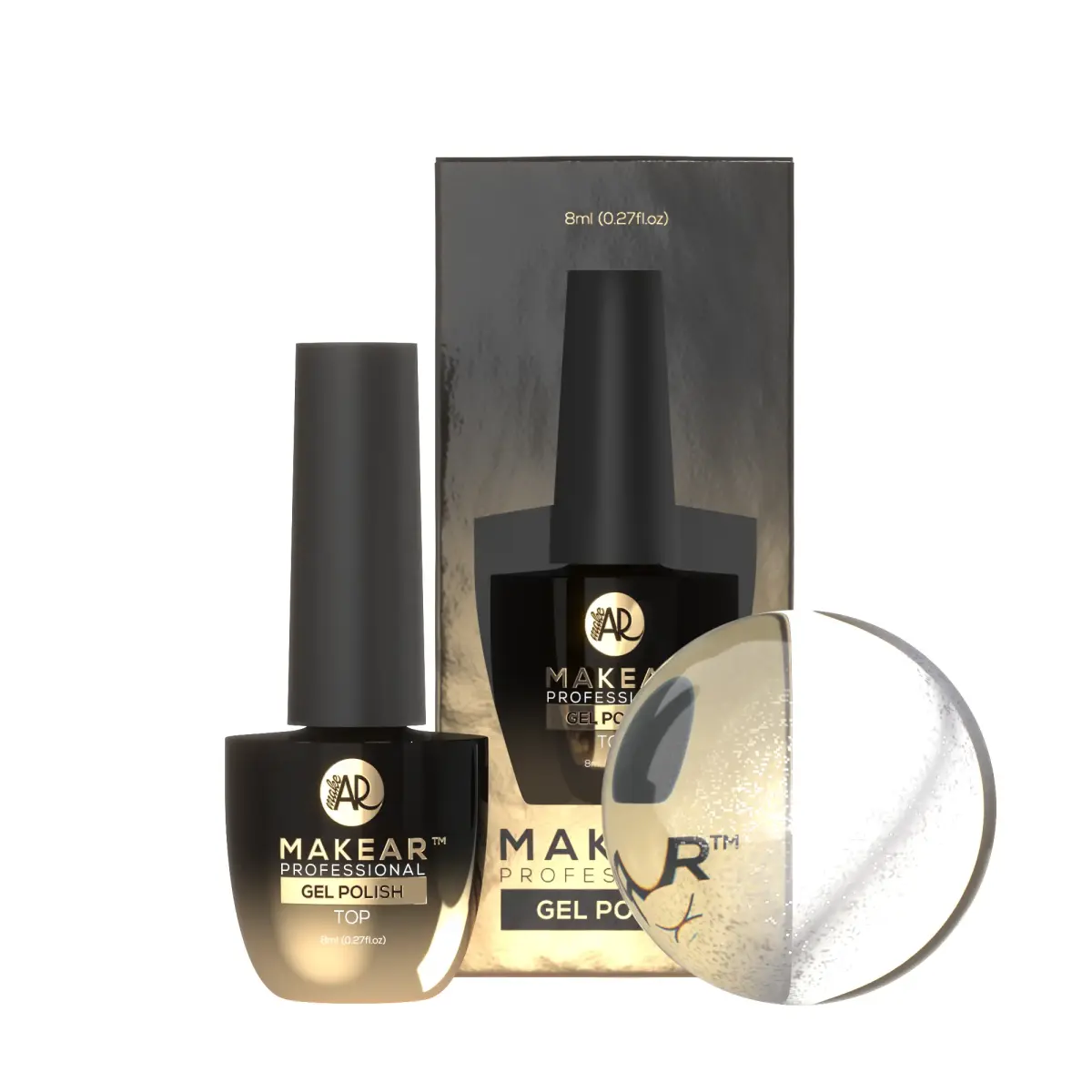 Top No Wipe Cat Eye Silver 8ml