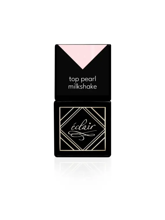 PEARL MILKSHAKE Top No Wipe 7ml - mleczny top hybrydowy z drobinkami