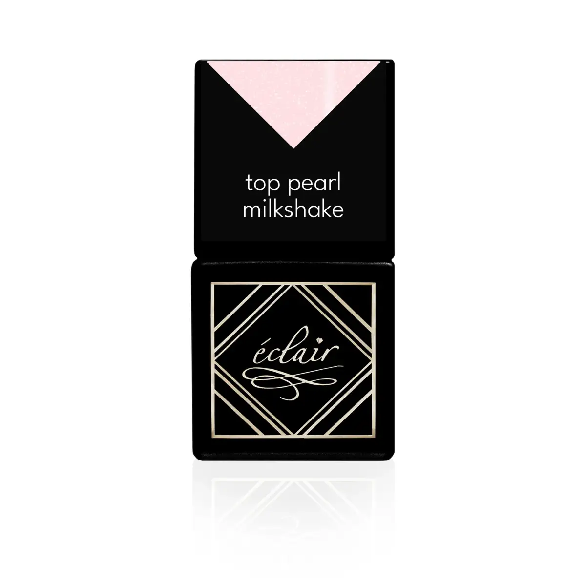 PEARL MILKSHAKE Top No Wipe 7ml - mleczny top hybrydowy z drobinkami