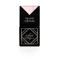 PINK MILKSHAKE Top No Wipe 7ml - mleczny top hybrydowy z drobinkami