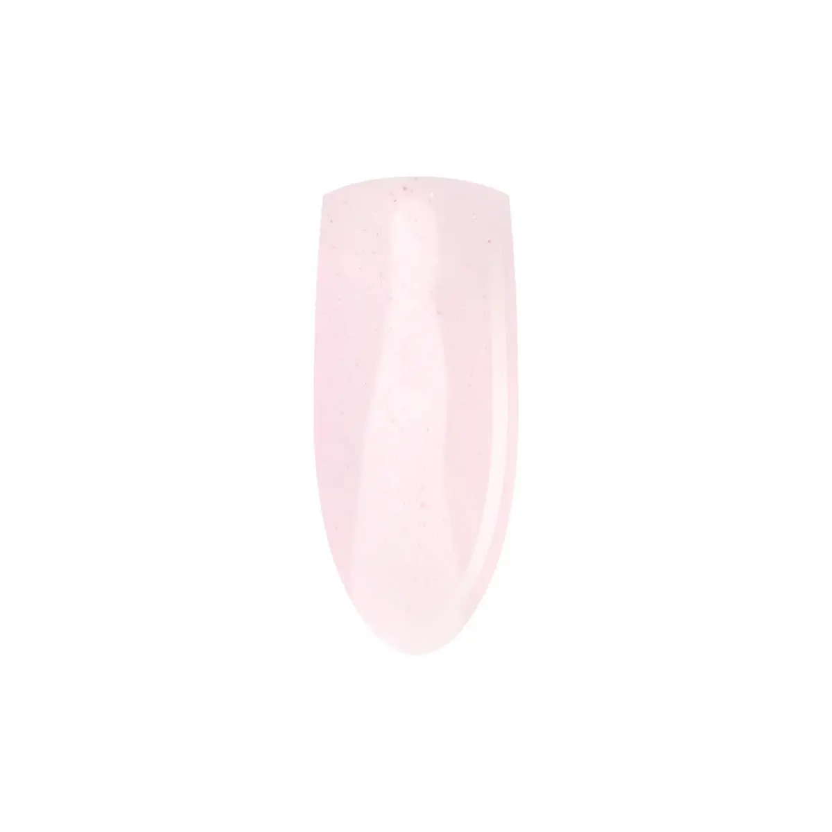 PINK MILKSHAKE Top No Wipe 7ml - mleczny top hybrydowy z drobinkami