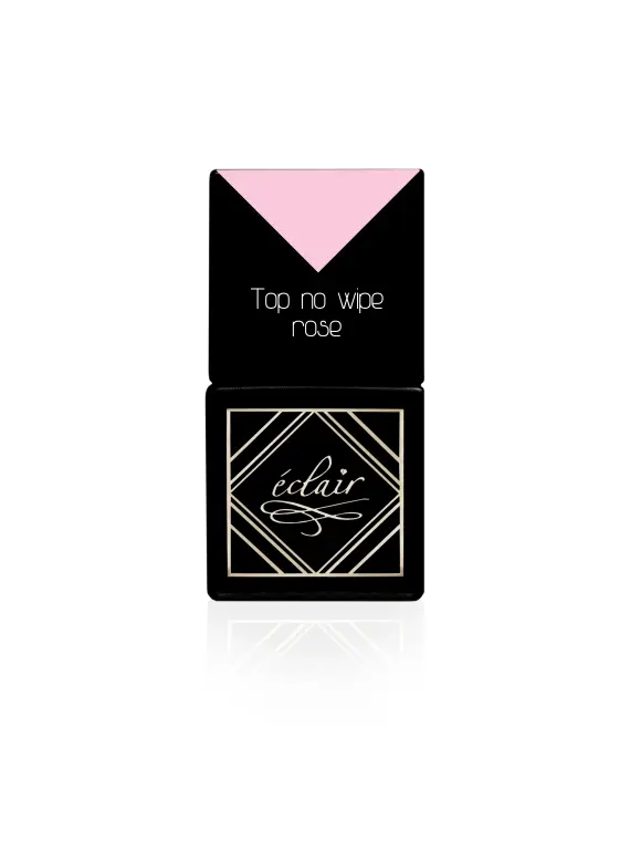 Top No Wipe ROSE 7ml - różowy top hybrydowy