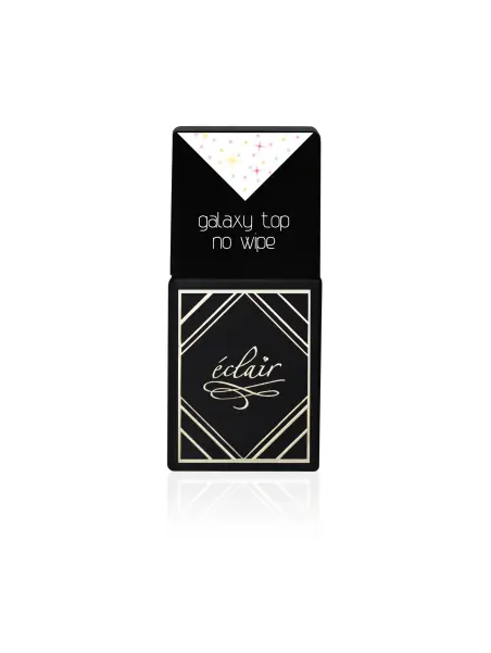 GALAXY Top No Wipe 14ml - top hybrydowy z drobinkami