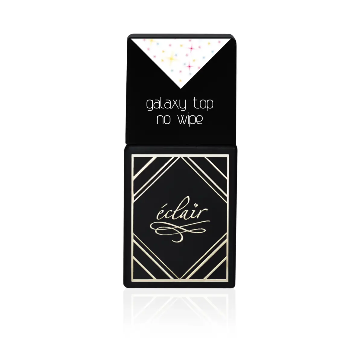 GALAXY Top No Wipe 14ml - top hybrydowy z drobinkami