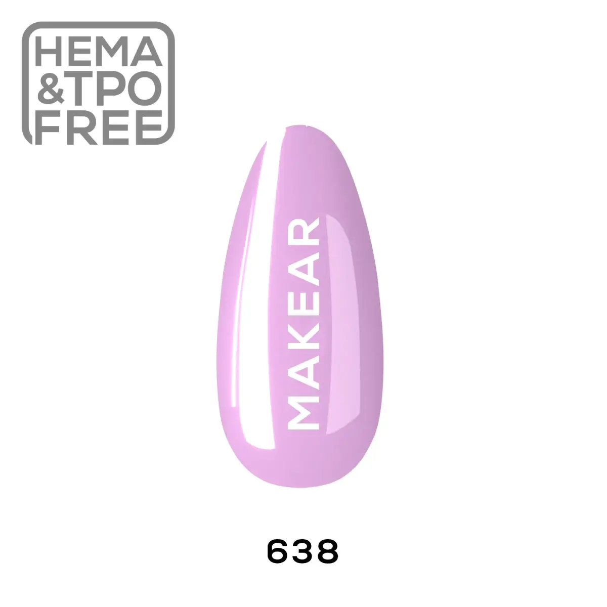 638 Lakier hybrydowy MAKEAR