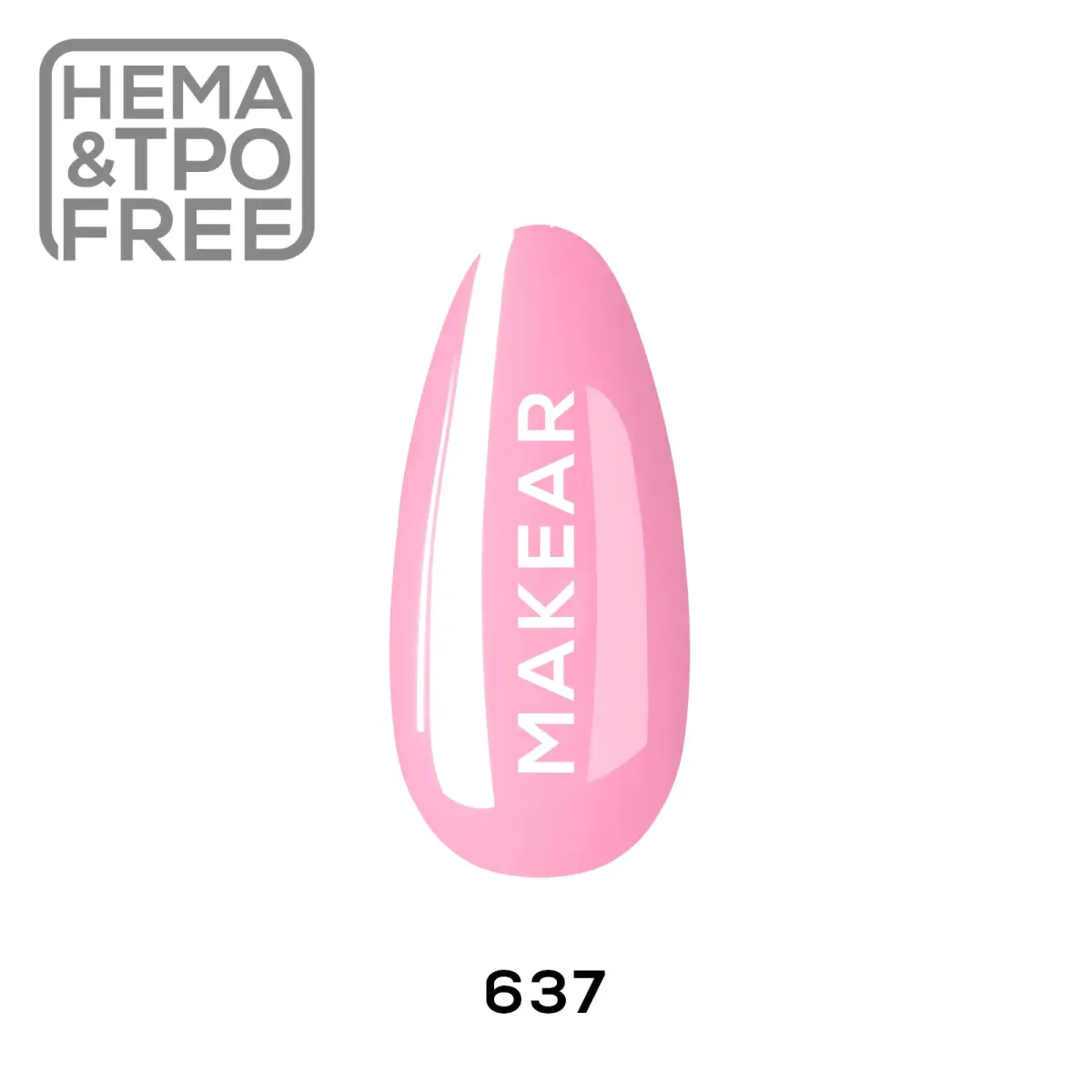 637 Lakier hybrydowy MAKEAR