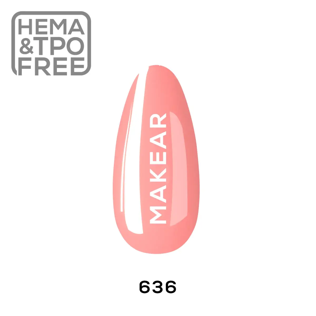 636 Lakier hybrydowy MAKEAR