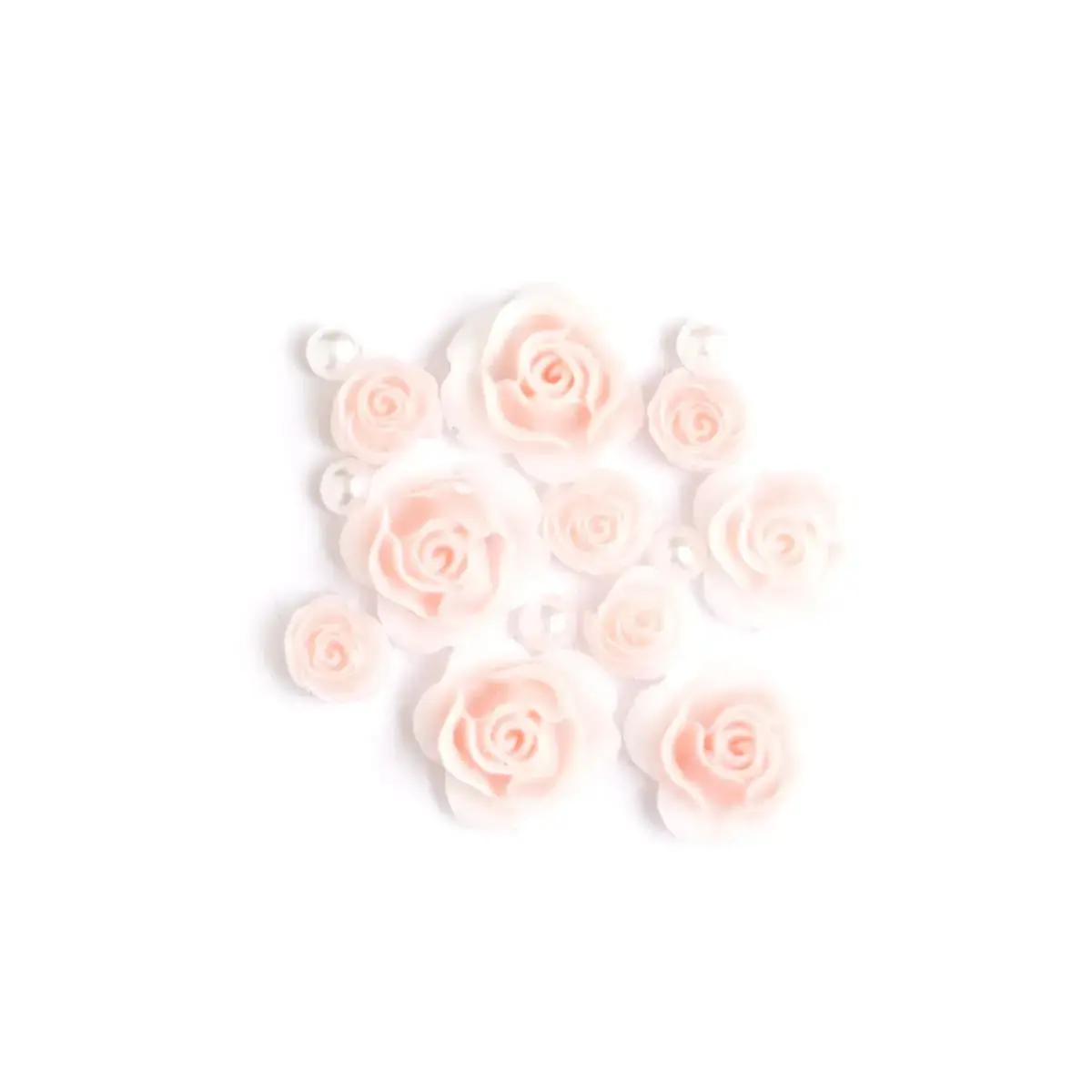 903 HI HYBRID 3D OZDOBY NA PAZNOKCIE ROSE GARDEN