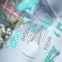 Szablon do przedłużania paznokci TRANSPARENTNY 100 szt.