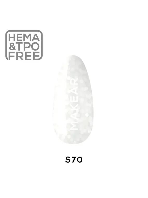 S70 Eternal Vow - Lakier hybrydowy Makear 8ml