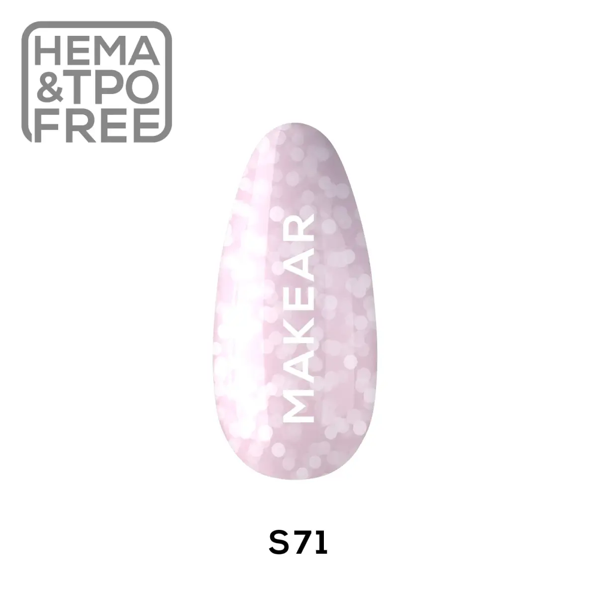 S71 First Look - Lakier hybrydowy Makear 8ml