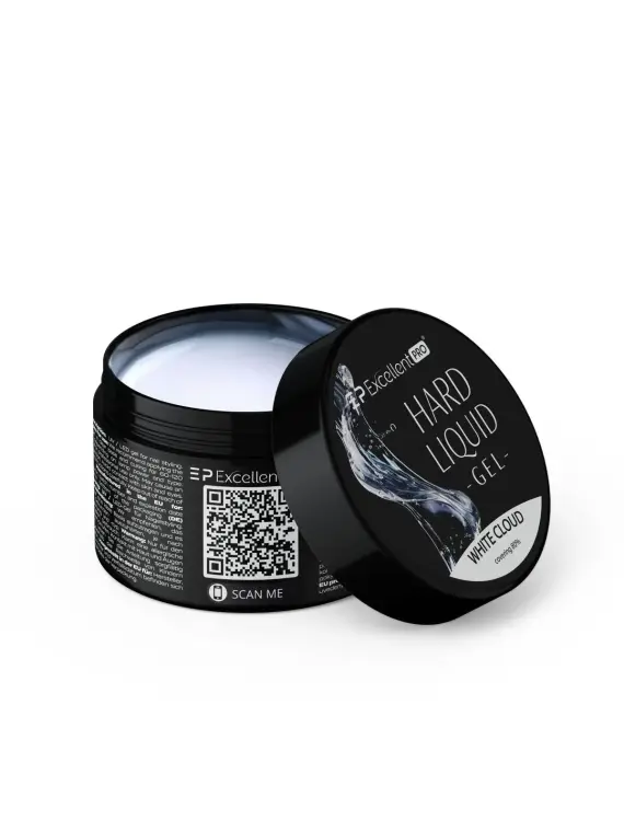 Excellent PRO Hard Liquid Gel White Cloud 30g
