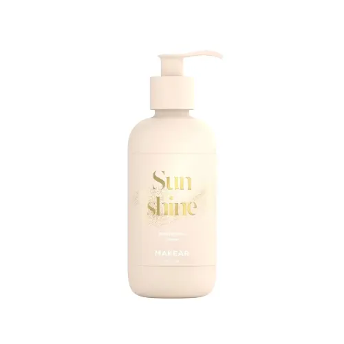 Balsam do dłoni i ciała ,,Sunshine'' ze złotą drobiną mica MAKEAR 300ml