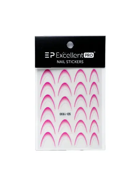 Excellent PRO Deco Nail Sticker 006