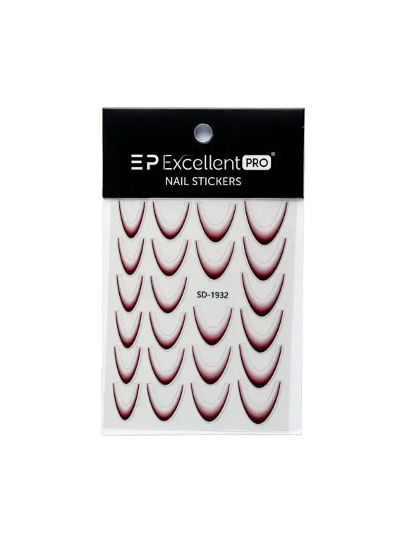Excellent PRO Deco Nail Sticker 007