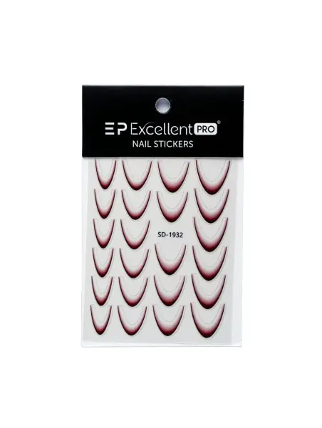 Excellent PRO Deco Nail Sticker 007