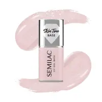 Semilac Baza do lakierów hybrydowych Skin Tone Cover Base Glitter Beige7ml