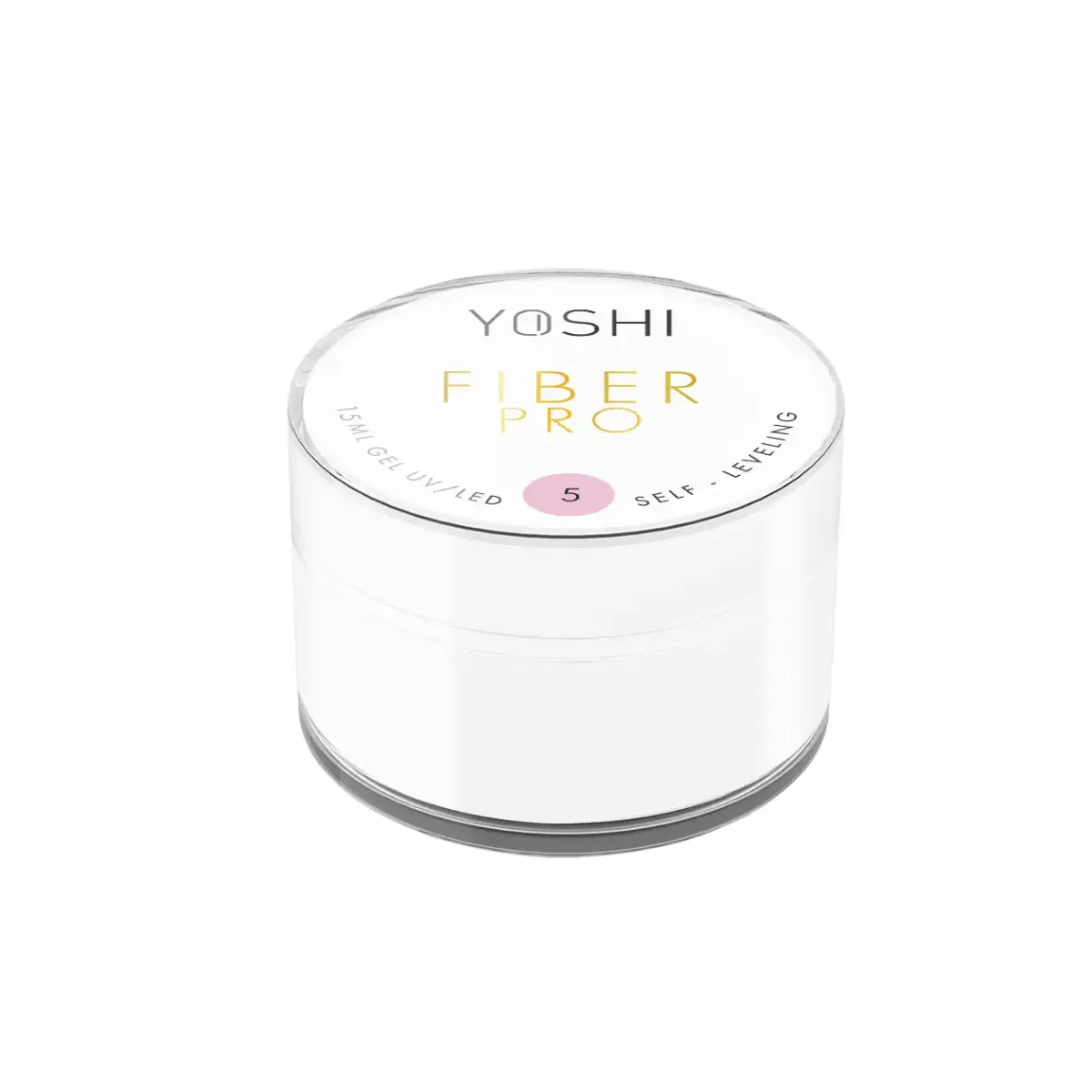 Żel Samopoziomujący Fiber PRO Gel UV LED No5 15ml
