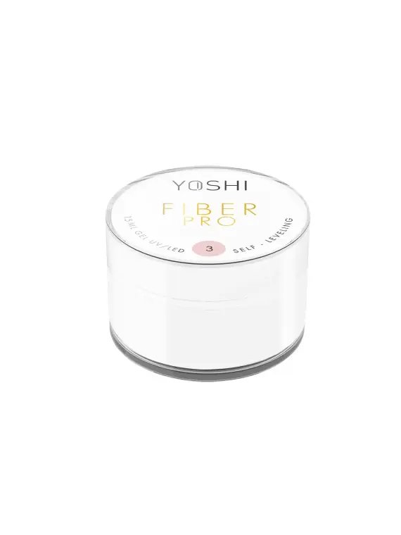 Żel Samopoziomujący Fiber PRO Gel UV LED No3 15 ml