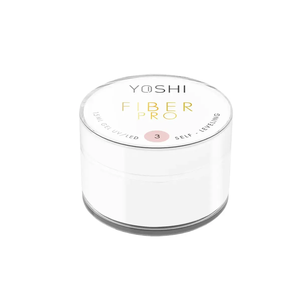 Żel Samopoziomujący Fiber PRO Gel UV LED No3 50ml