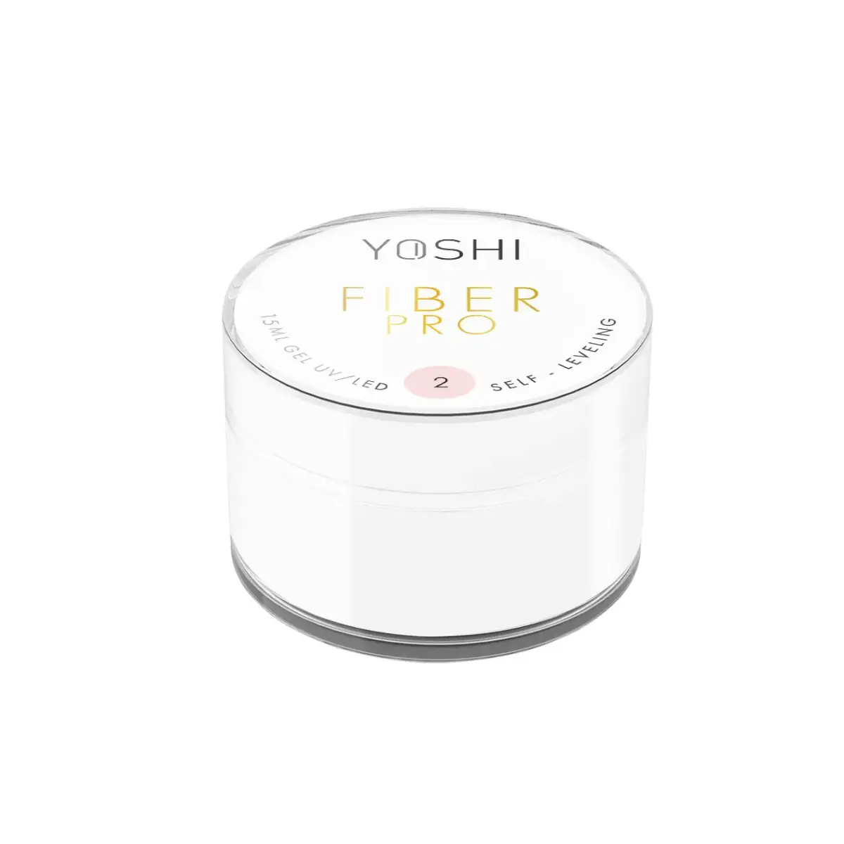 Żel Samopoziomujący Fiber PRO Gel UV LED No2 50ml