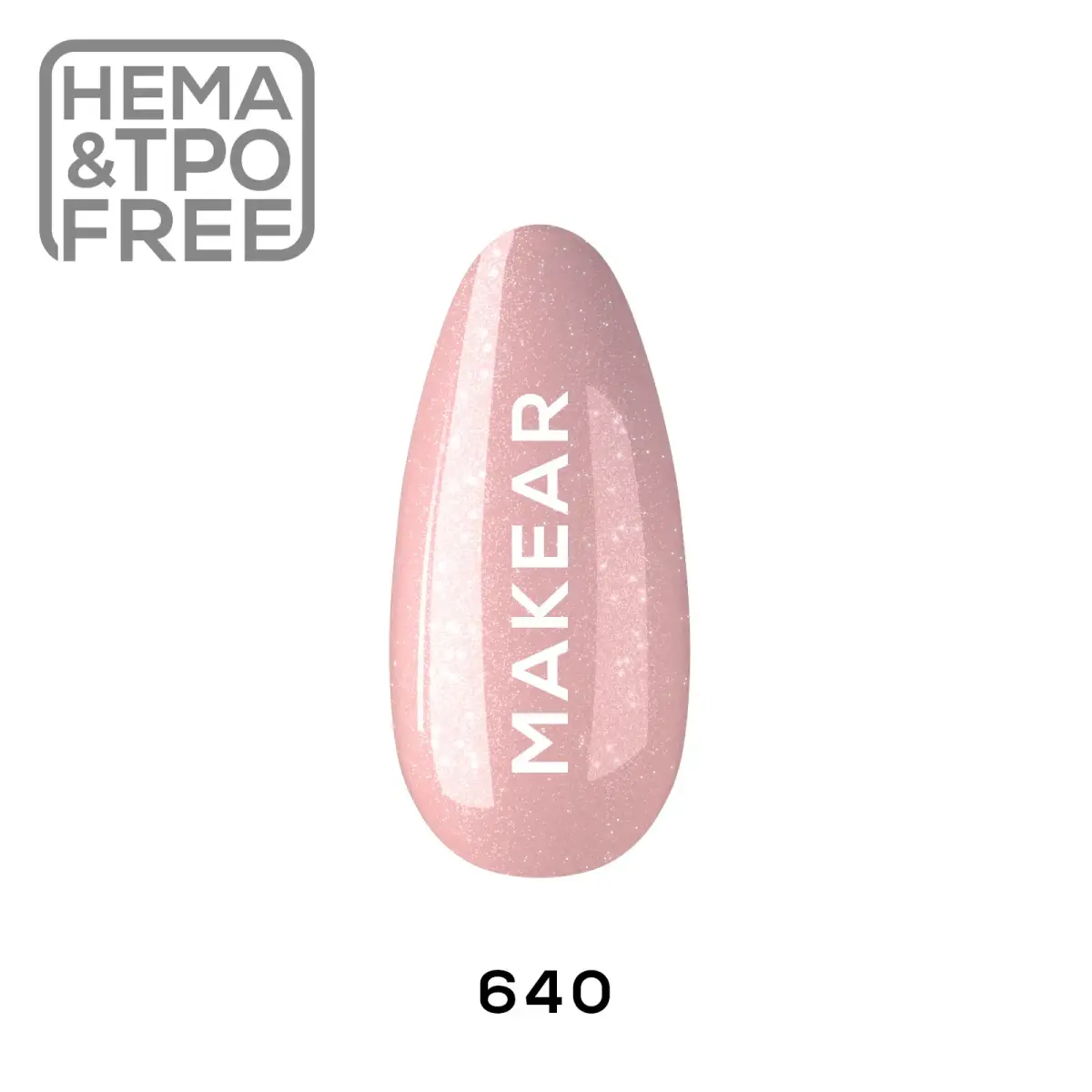 640 Lakier hybrydowy MAKEAR 8ml