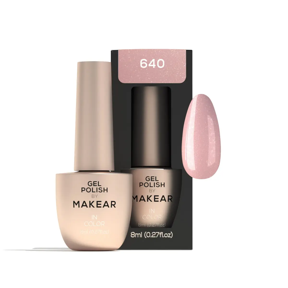 640 Lakier hybrydowy MAKEAR 8ml
